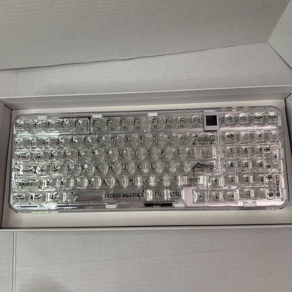 coolkilller CK98 Transparent Keyboard with OLED Display Keyboard WINTER - Picture 4 of 7